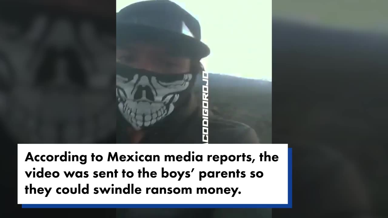 CARTAL VIDEO SHOWS MEXICAN TEENAGERS LED TO THEIR DEATHS AND SENT THE FOOTAGE TO THE PARENTS