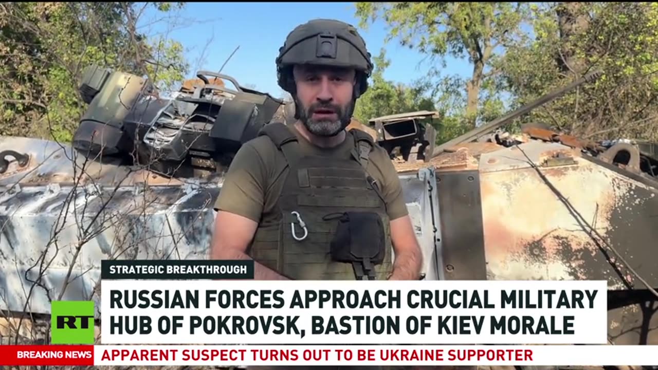 Russian forces advance on crucial military hub Pokrovsk