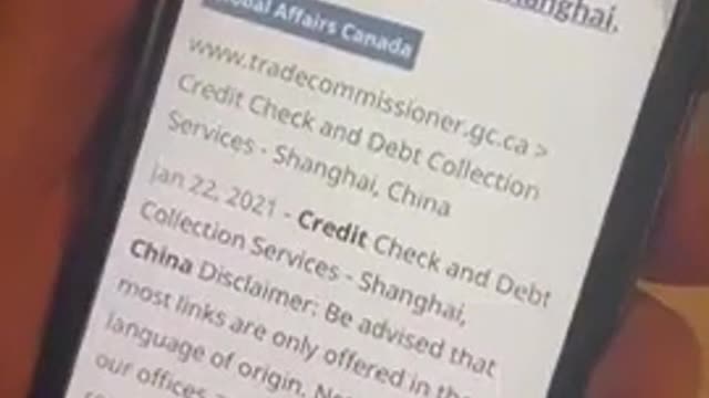 CAN. GOV. ADMITS TO SOCIAL CREDIT SCORE COMING - NOV. 2021