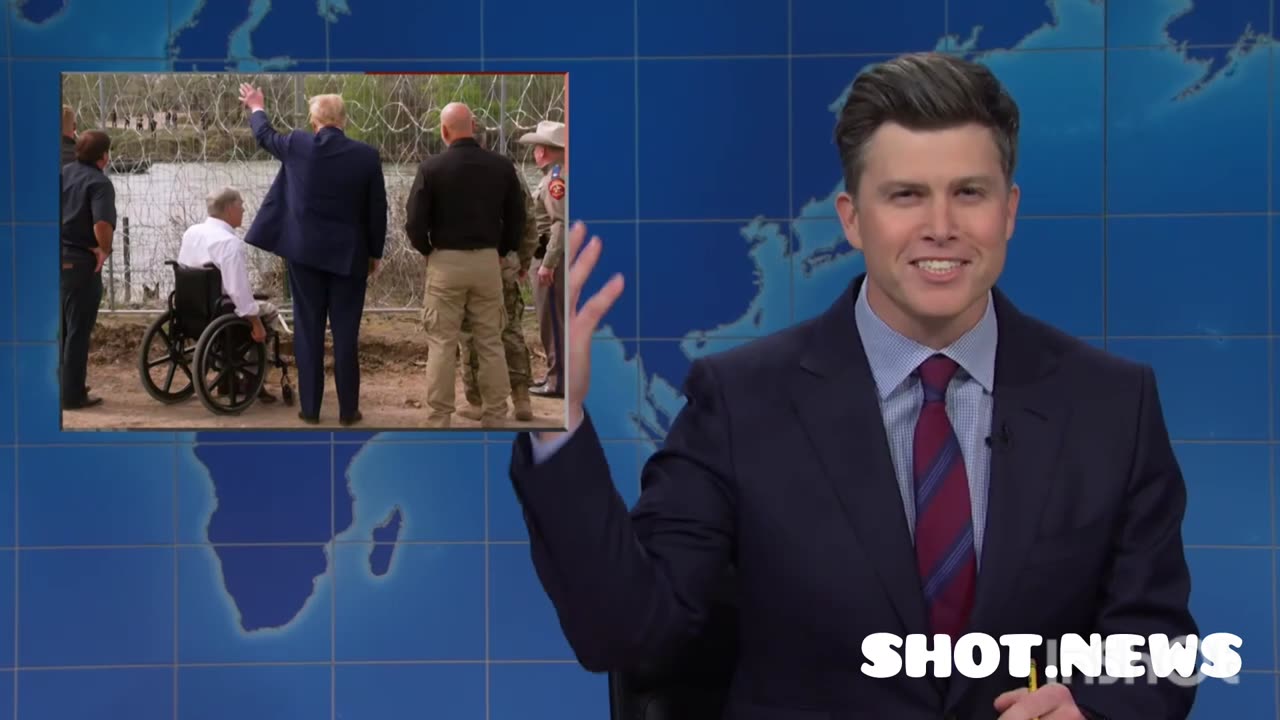 Weekend Update: Trump and Biden Visit Southern Border, McConnell to Step Down - SNL