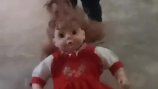 HORROR Video Clip Doll in Action