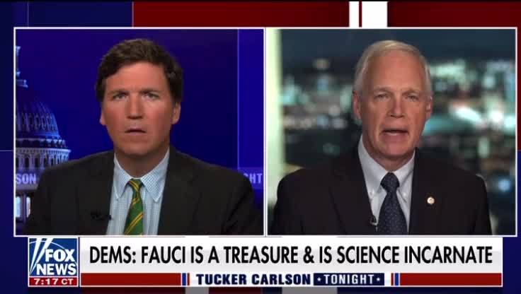 Tucker & Senator Ron Johnson on the NOT APPROVED DEATH VAX