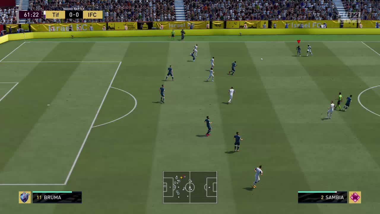 Fifa21 FUT Squad Battles - Nani sends in a bullet strike