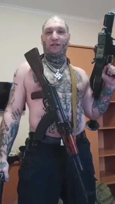 ''Erou ucrainean'' care lupta pentru "libertate" și "valorile occidentale".