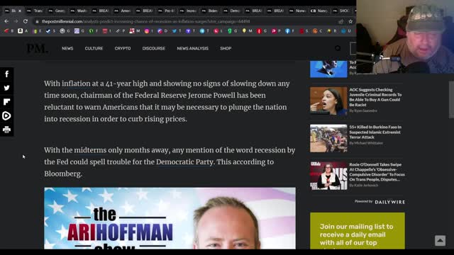 Inflation & recession are caused by printing money you don't have