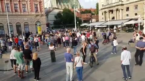 UŽIVO: "Sveopći narodni ustanak" u Zagrebu