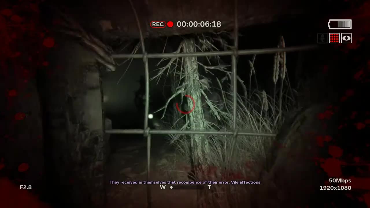 Outlast 2 - Ch 02 Job 01 Scalled - Recording Symbiote