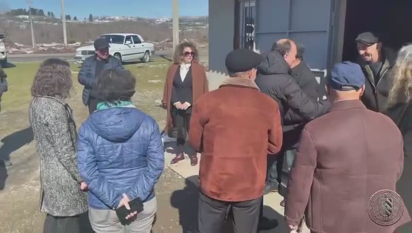 Даур Кове совместно с представителями УВКБ ООН Гальский районы