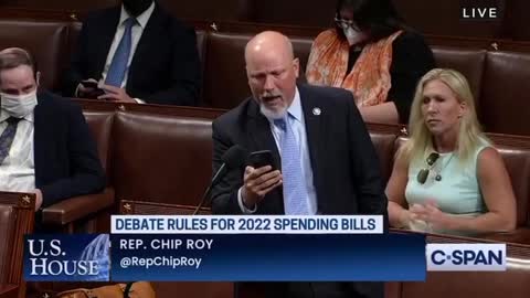 Republican Chip Roy Speech On House Floor