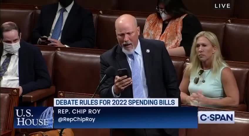 Republican Chip Roy Speech On House Floor