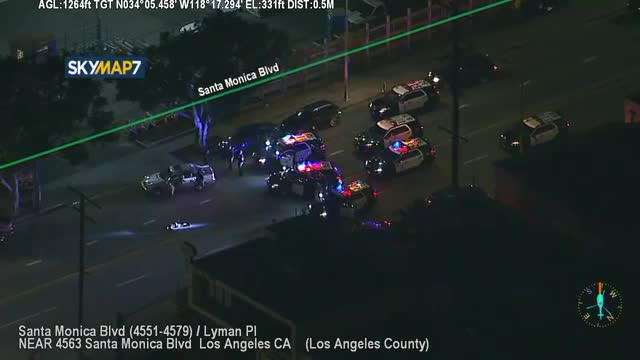 Civilians Get Involved In Stolen Vehicle Police Pursuit in LA