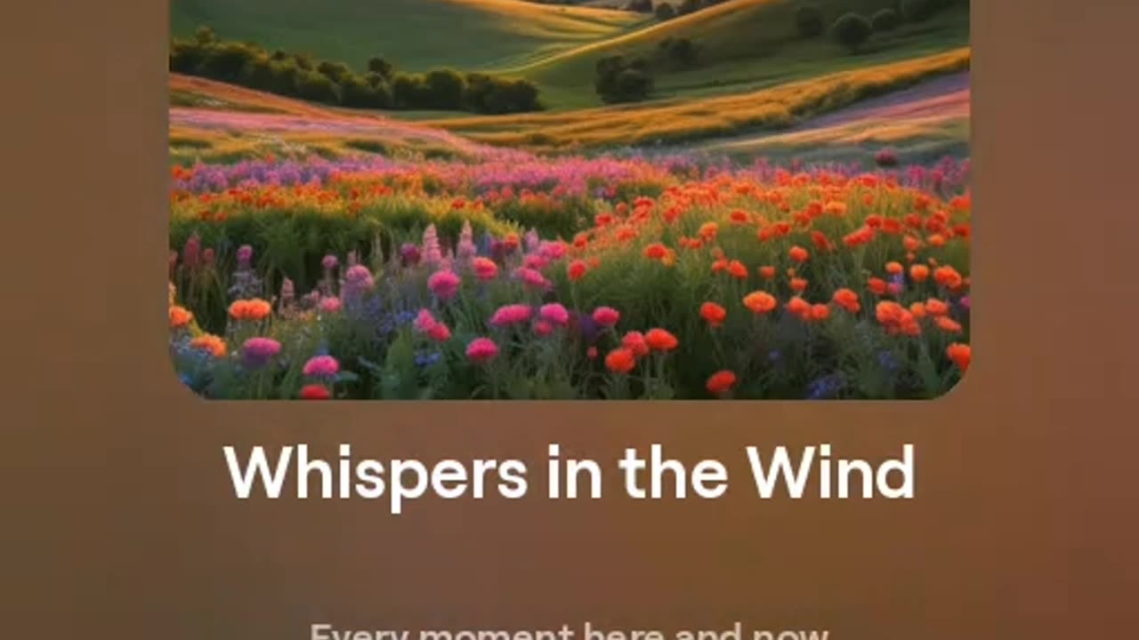 Whispers in the wind