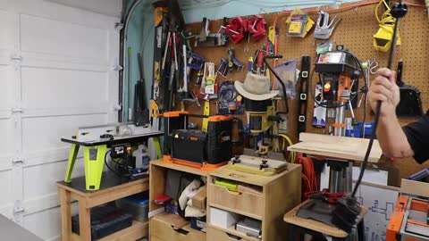 One Car Garage Workshop Tour - 5 How To Rules and Ideas for the Layout - See 2020 Tour Link Below