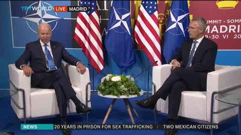 Biden: US to send more land, naval, and aerial forces to Europe.