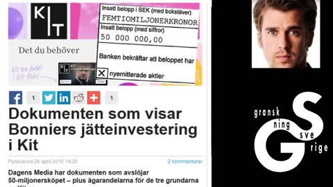 Stor komik när Bonnierjournalist flyr frågor