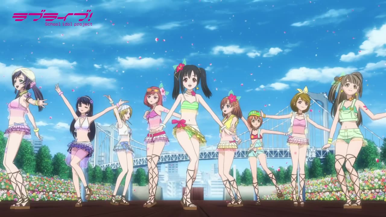 【MV Full】 µ's 3rdシングル「夏色えがおで1,2,Jump!」【スクスタリリース記念！】