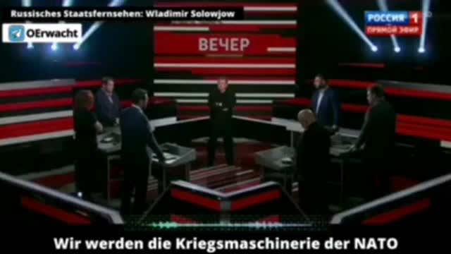 Russland Krieg gegen die ganze NATO führen und ganz Europa entnazifiziert werden müsse