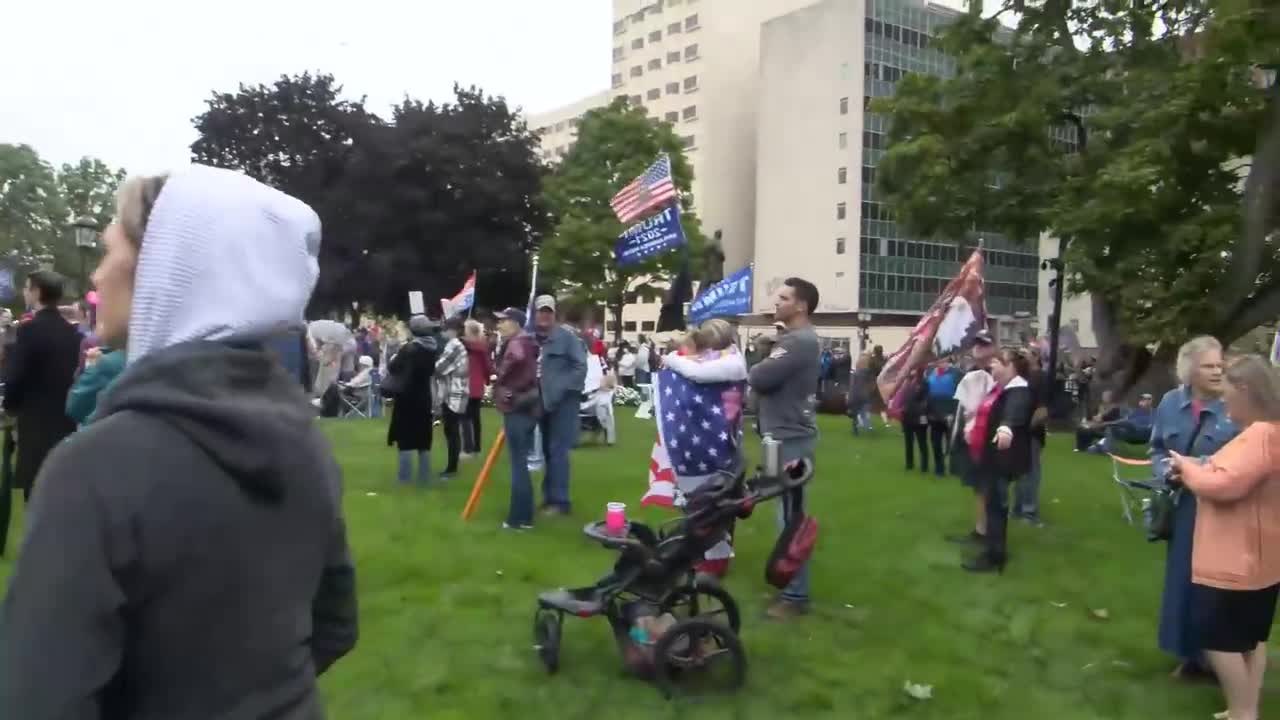 Citizen Stringer is LIVE at the Michigan Rally Demanding Forensic Audit