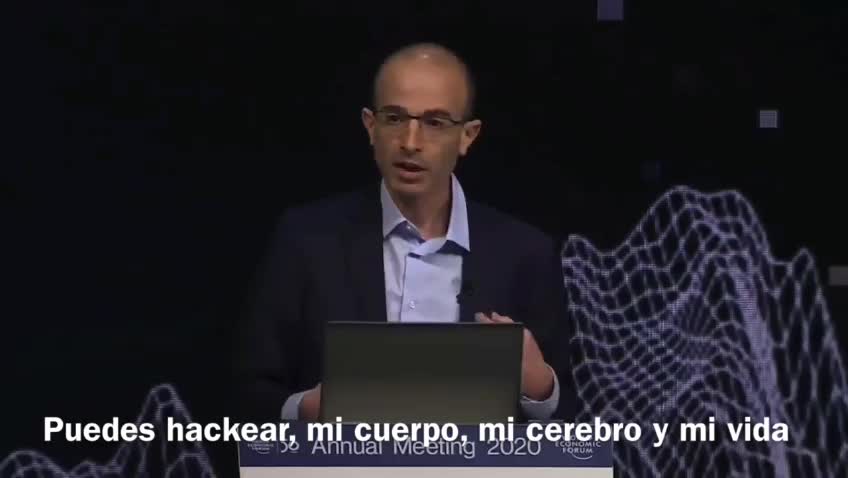 Foro Económico Mundial 2020, YUVAL NOAH HARARI pueden hackearte