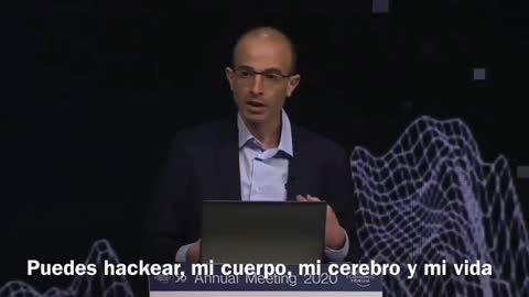 Foro Económico Mundial 2020, YUVAL NOAH HARARI pueden hackearte