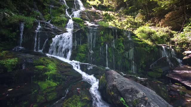 Beautiful Cascading Waterfall