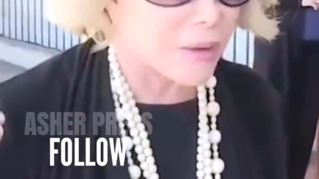 Still Relevant After Her Murder ! Joan Rivers Israel **1min**