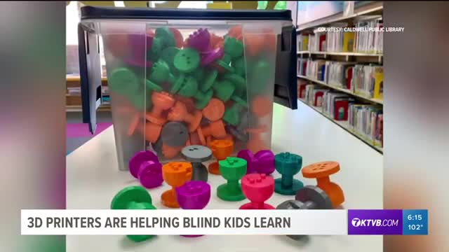 KTVB News reporting on 3D Printing in the Caldwell Library