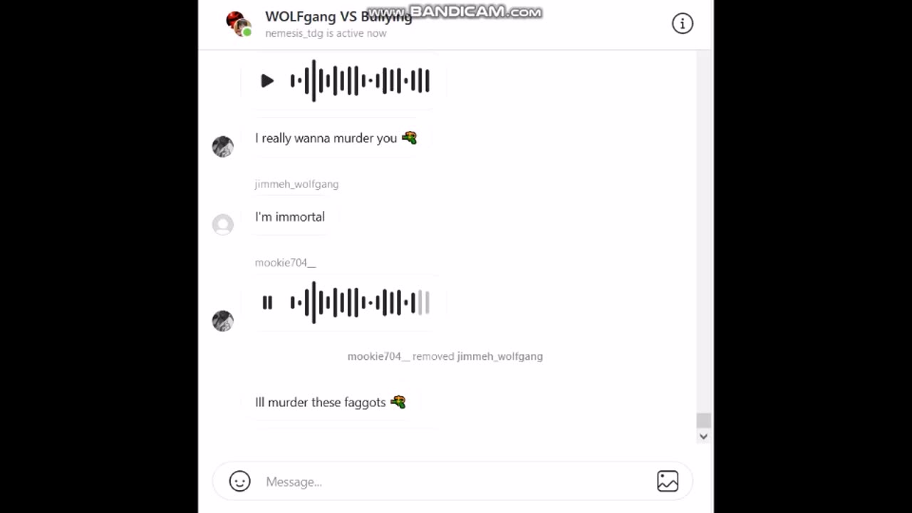 Mookie7o4 Instagram Voice Messages ☞ Jimmeh Boah ☜ November 19th 2021 #2