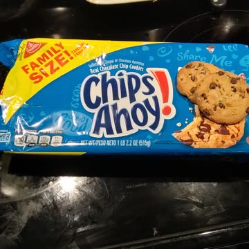 Eating Nabisco Family Size Chips Ahoy! Real Chocolate Chip Cookies, Dbn, MI, 10/15/23