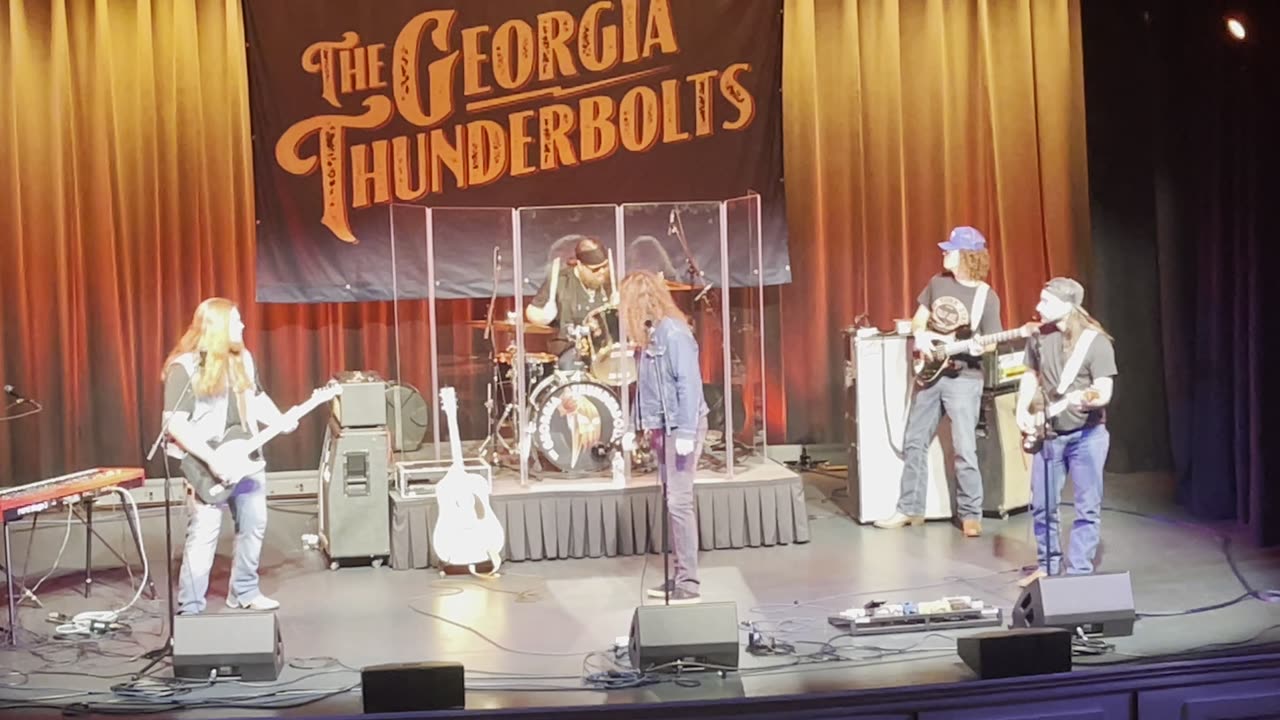 The Georgia Thunderbolts - Whiskey Talkin' LIVE