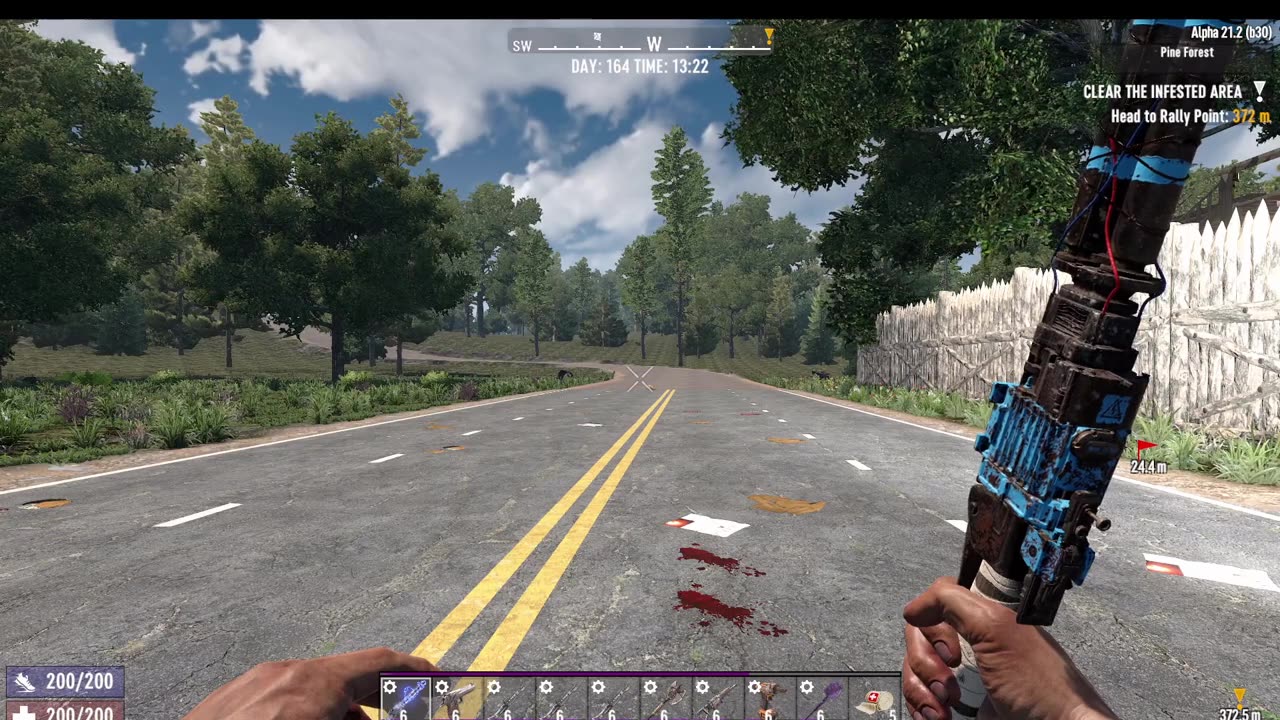 7 Days to Die - Day 163 - Blue Trailer Trucking - Our Best Moments