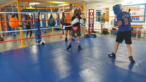 Sparring work 2