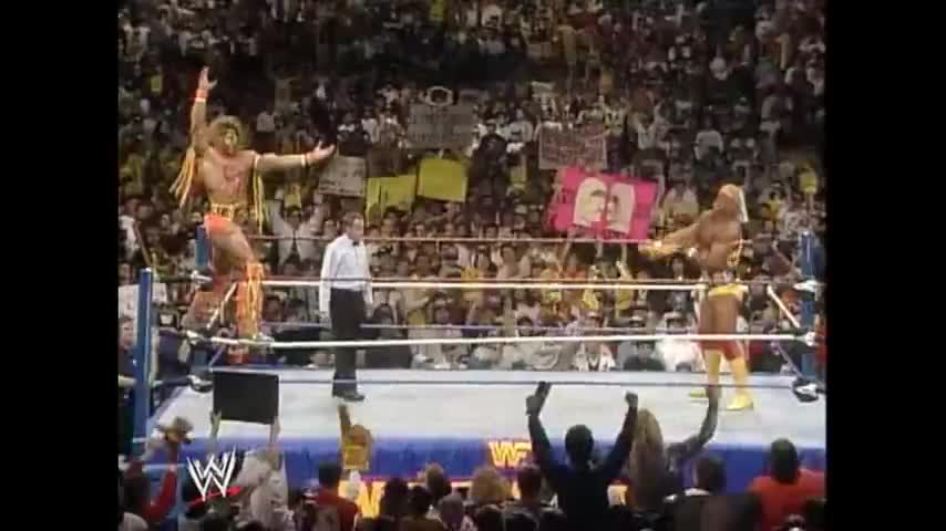 1990 Ultimate Warrior vs Hulk Hogan Feud