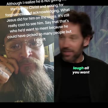 Is he seeing the light