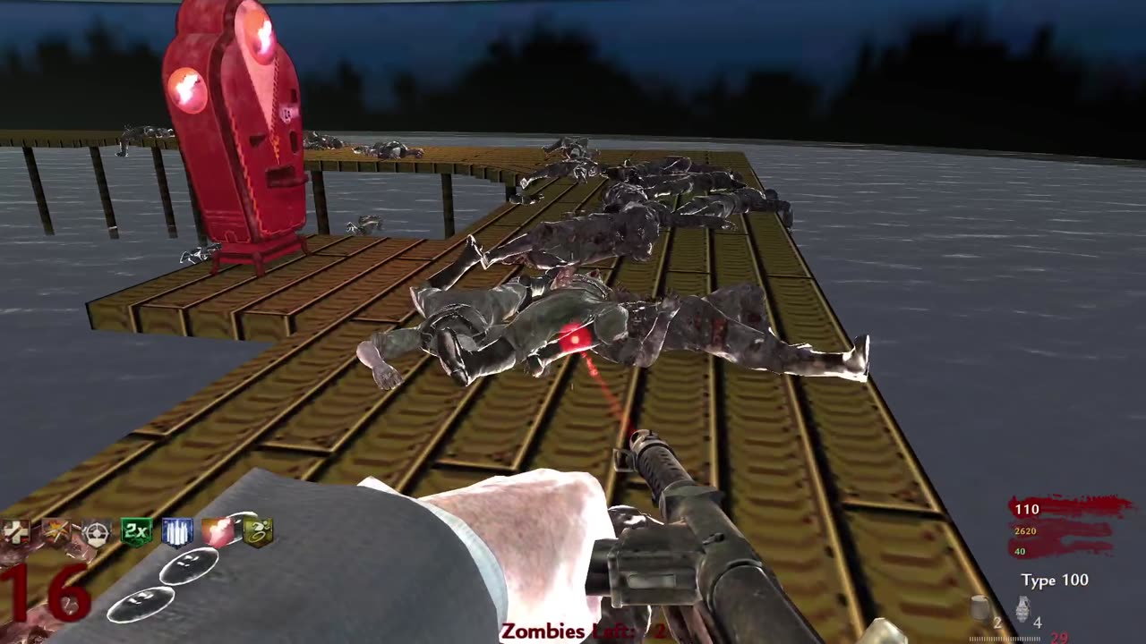 Bowser's Castle Zombies World at War