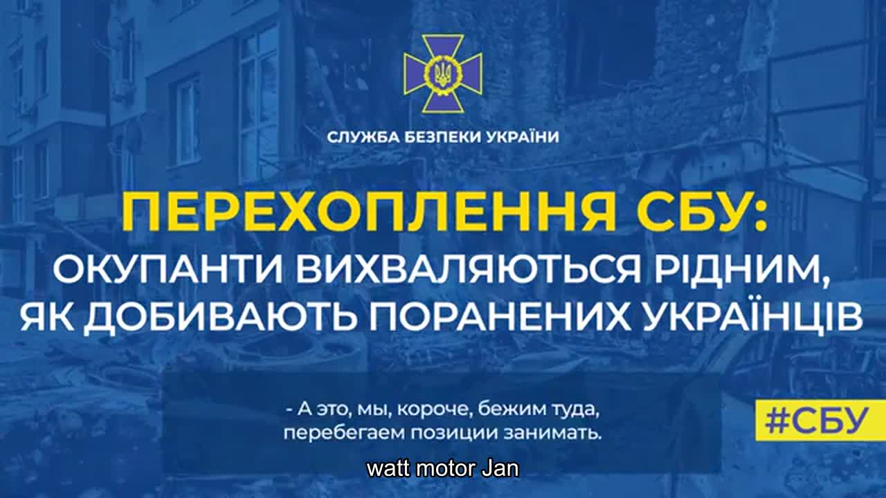 Just cut the emu's throat. Well, when will I cut another person's throat?: Russian occupiers brag