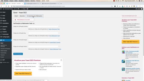 Visão geral do Yoast SEO