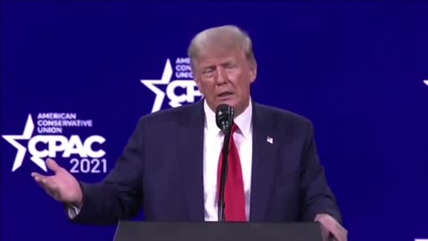 President Trump CPAC 2021 Highlight Clip Vaccines, and Contrasting the Biden Administration