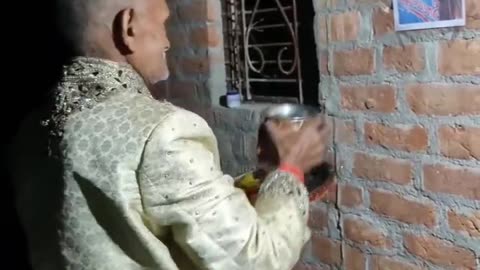 Old Indian Man Performs 'Karva Chauth puja' For Mia Khalifa