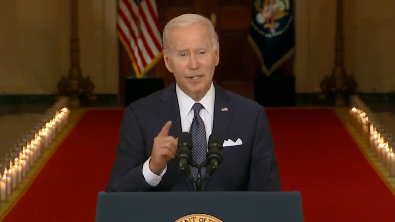 JOE BIDEN calls for NATIONAL RED FLAG LAWS