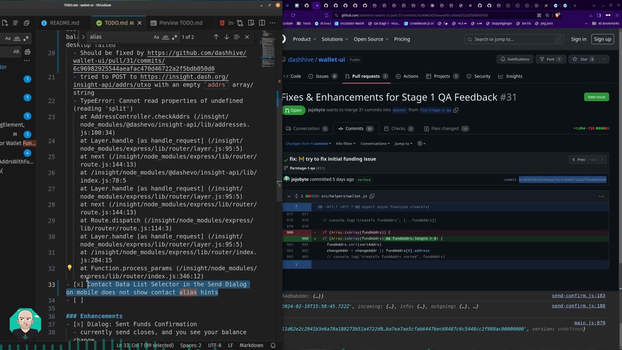 The Spackling - Part 5 📦 (Ð) Incubator Wallet 🗃️ [HTML, JS & CSS] 📺 Episode 47