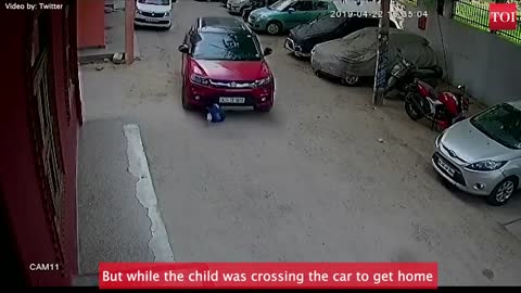 Dragged by car for 20 metres, child battles for life in Delhi