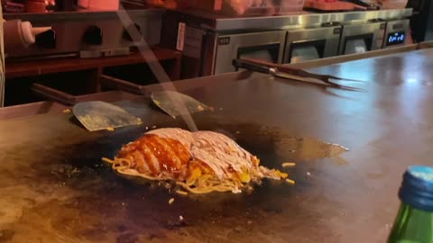 Okonomiyaki in Korea