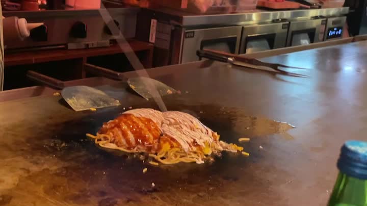 Okonomiyaki in Korea