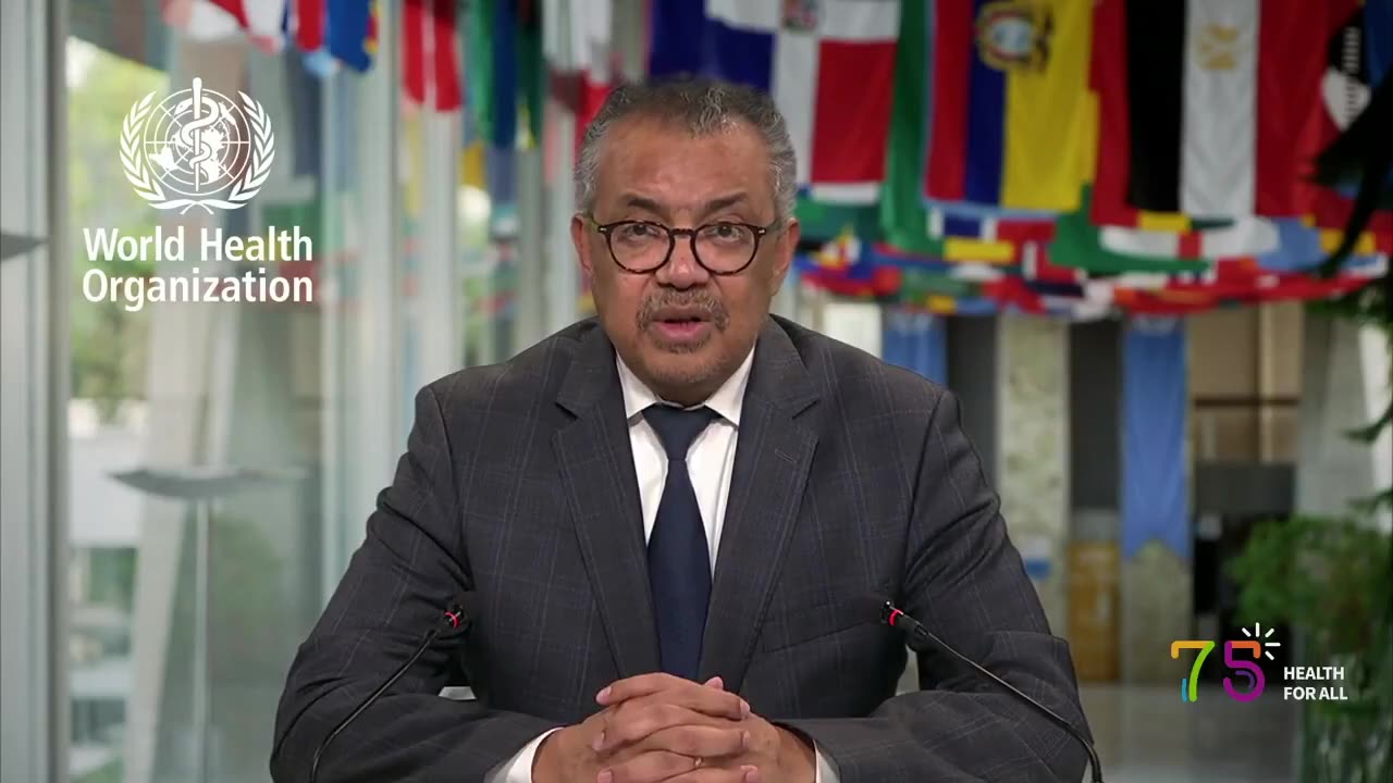 WHO's Terrorist Teddy: 'Our food systems are damaging the health of people and the planet'