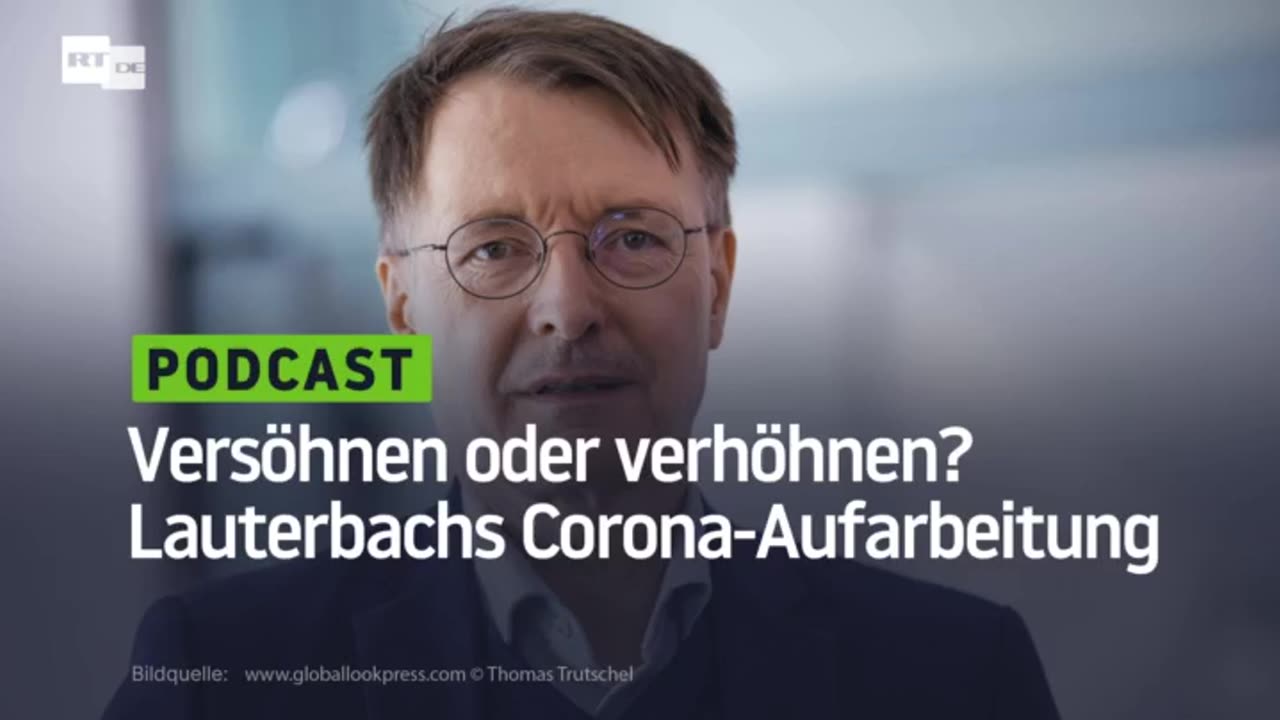 Versöhnen oder verhöhnen? Lauterbachs Corona-Aufarbeitung