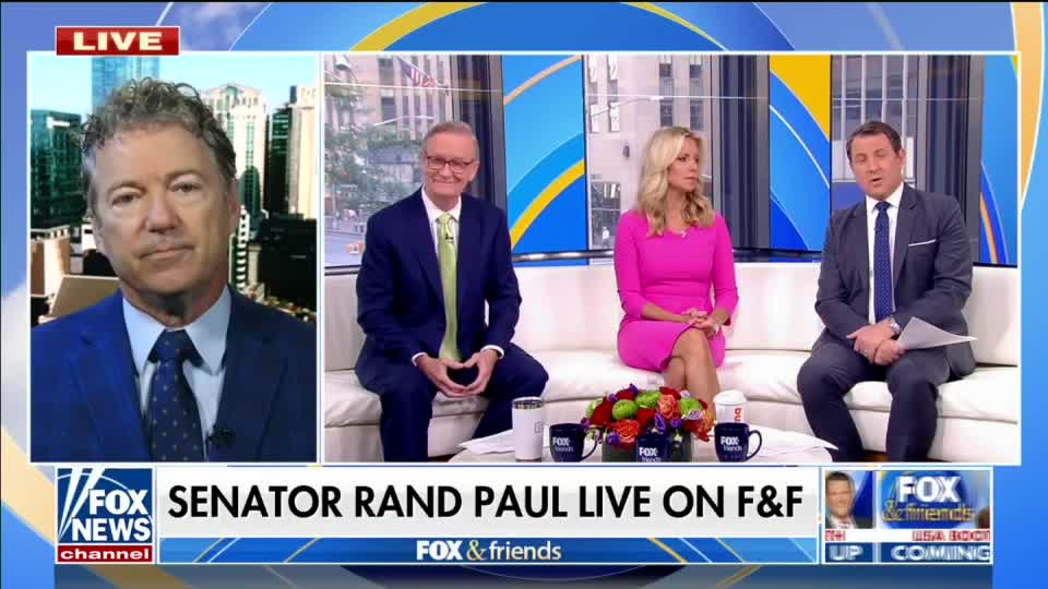 Dr. Rand Paul Joins Fox and Friends to Discuss the CDC, Immigration, and Inflation - August 18, 2022