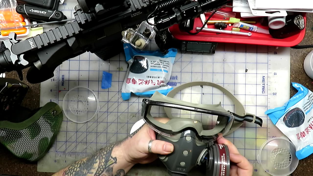 Let's Talk about Face and eye protection with a review of the 9002 gas mask part1