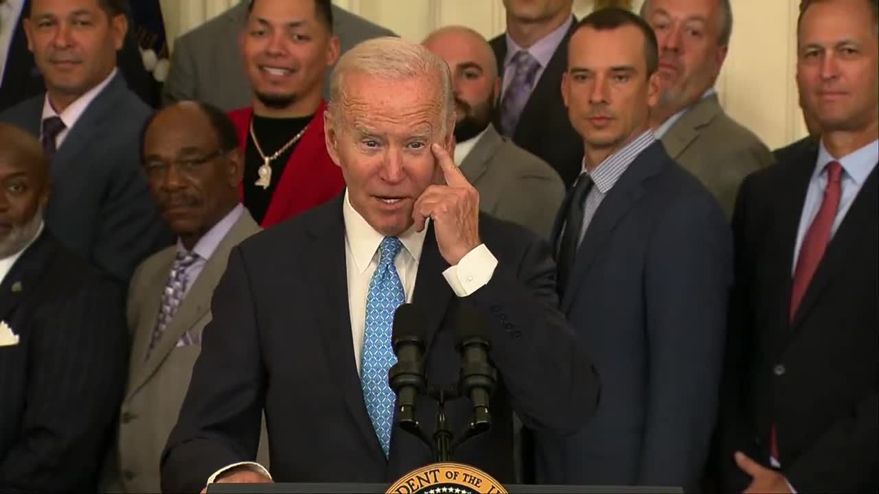 Biden hosts Atlanta Braves at White House