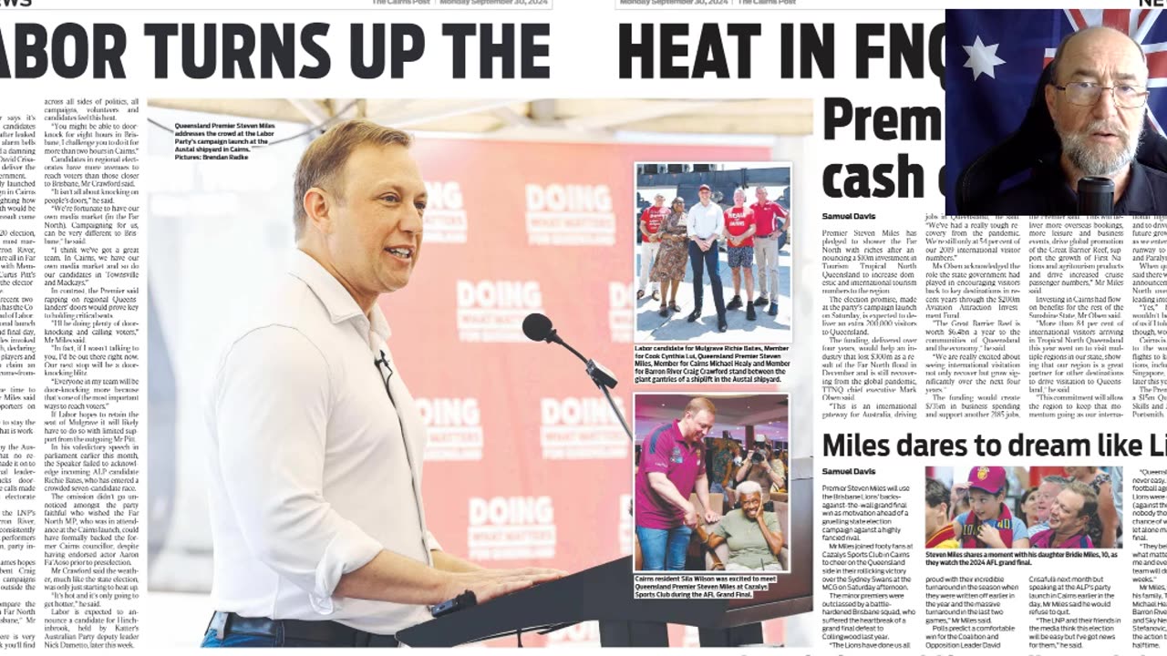 Labor turns up the heat in FNQ battle